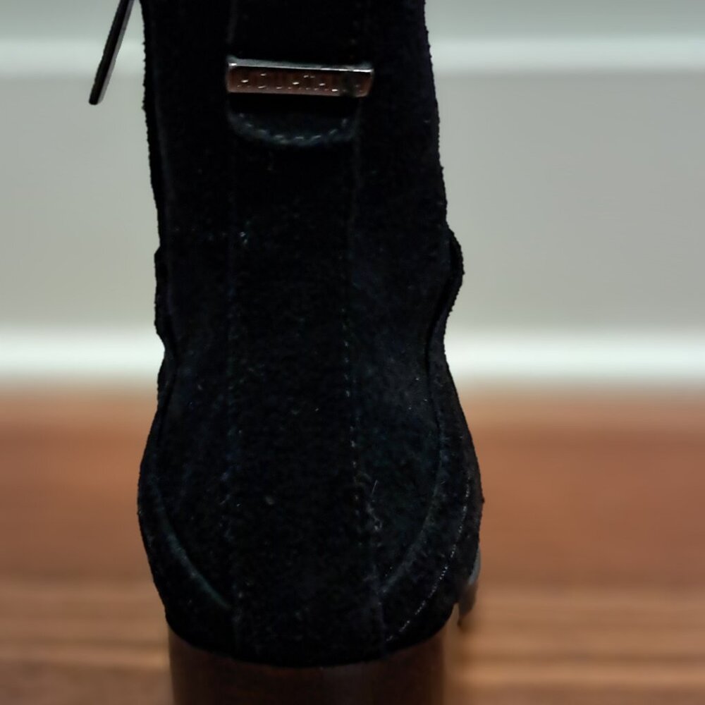 AQUATALIA BLACK SUEDE LEATHER LACE UP BOOTS SIZE US 7.5 - Picture 3 of 4